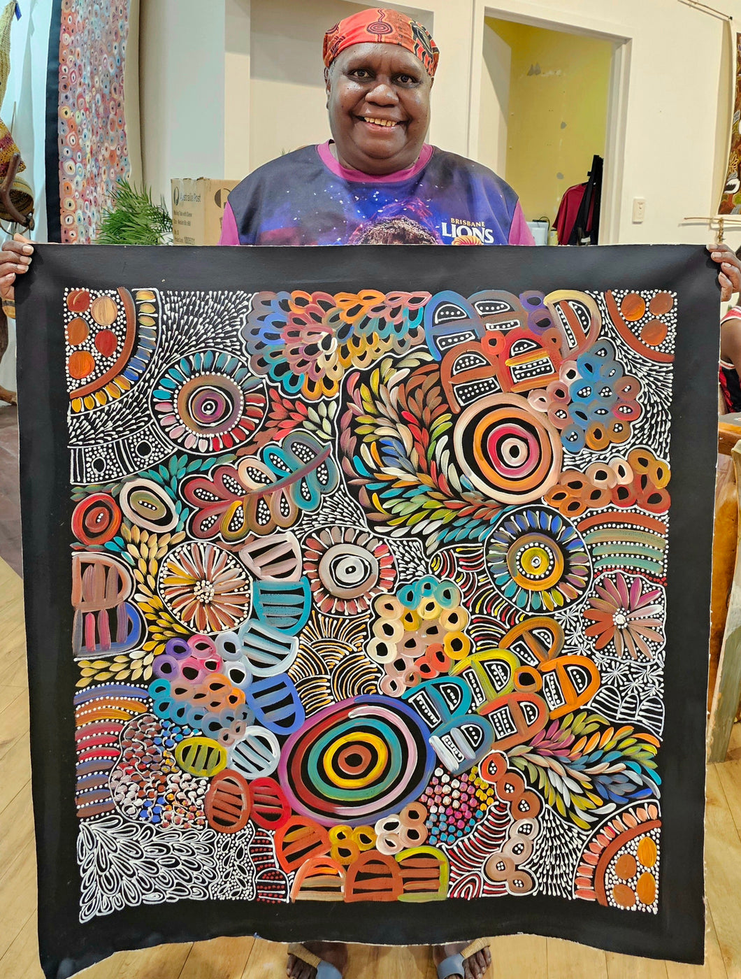 Atnangkerre Dreamtime - 87 x 92 cm