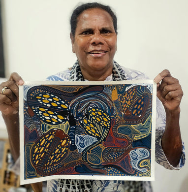 Fresh water stingray - Martina Parry Yilimu